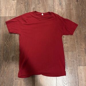 Classic Red Kids Short Sleeve Tee